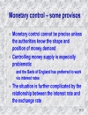 Central banking and the monetary system