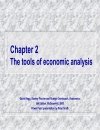 The tools of economic analysis