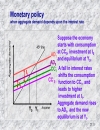 Monetary and fiscal policy in a closed economy