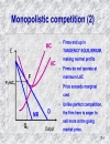 Market structure and imperfect competition