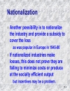 Privatization and regulation