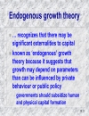 Economic growth