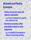 Economics and the Economy