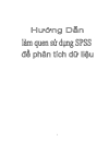 Hướng dẫn làm quen sử dụng spss để phân tích dữ liệu