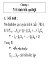 Mô hình hồi qui bội trong kinh tế lượng