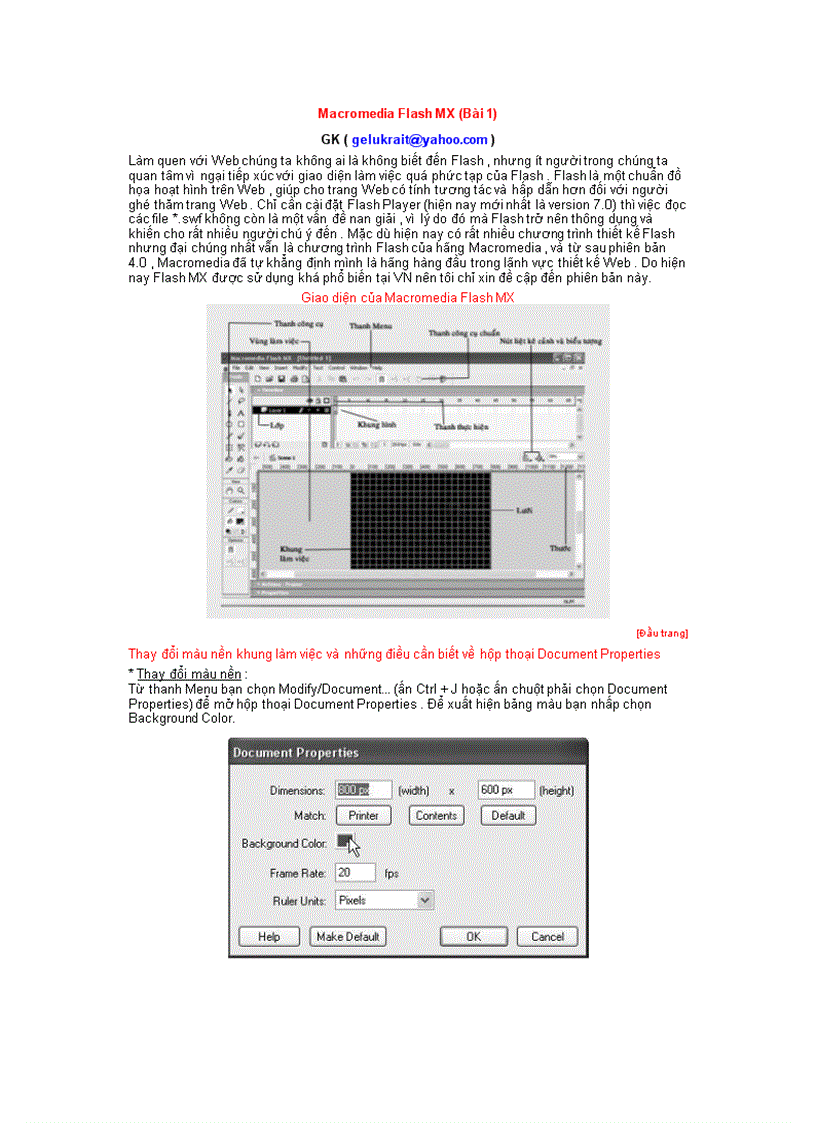 Macromedia Flash MX