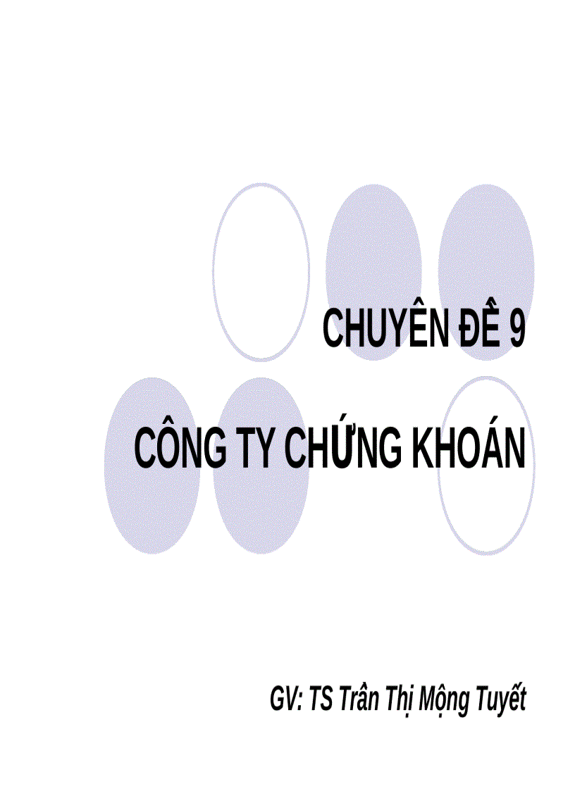 Công ty chứng khoán