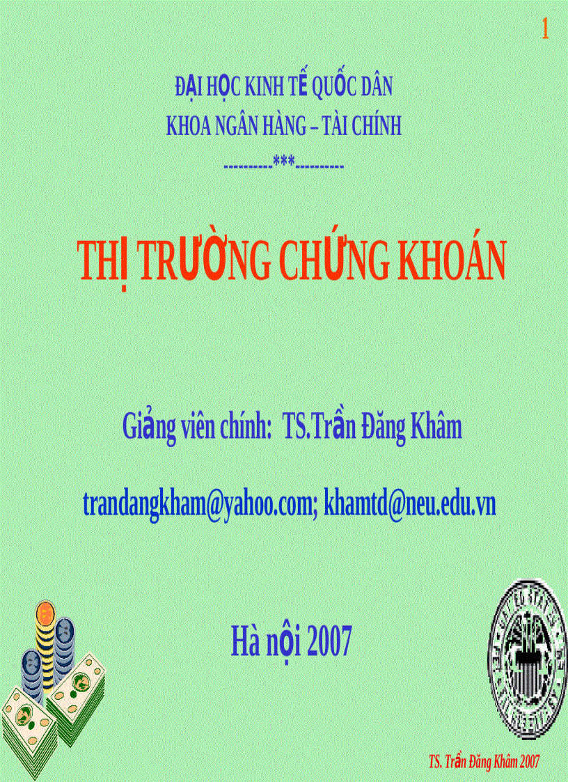 Thị trường chứng khoán 5