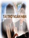 Tài trợ ngắn hạn