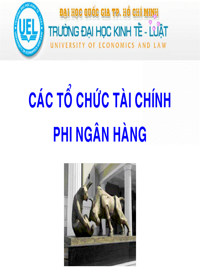 Các tổ chức tài chính phi ngân hàng