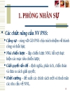 Phòng nhân sự và văn hóa tổ chức