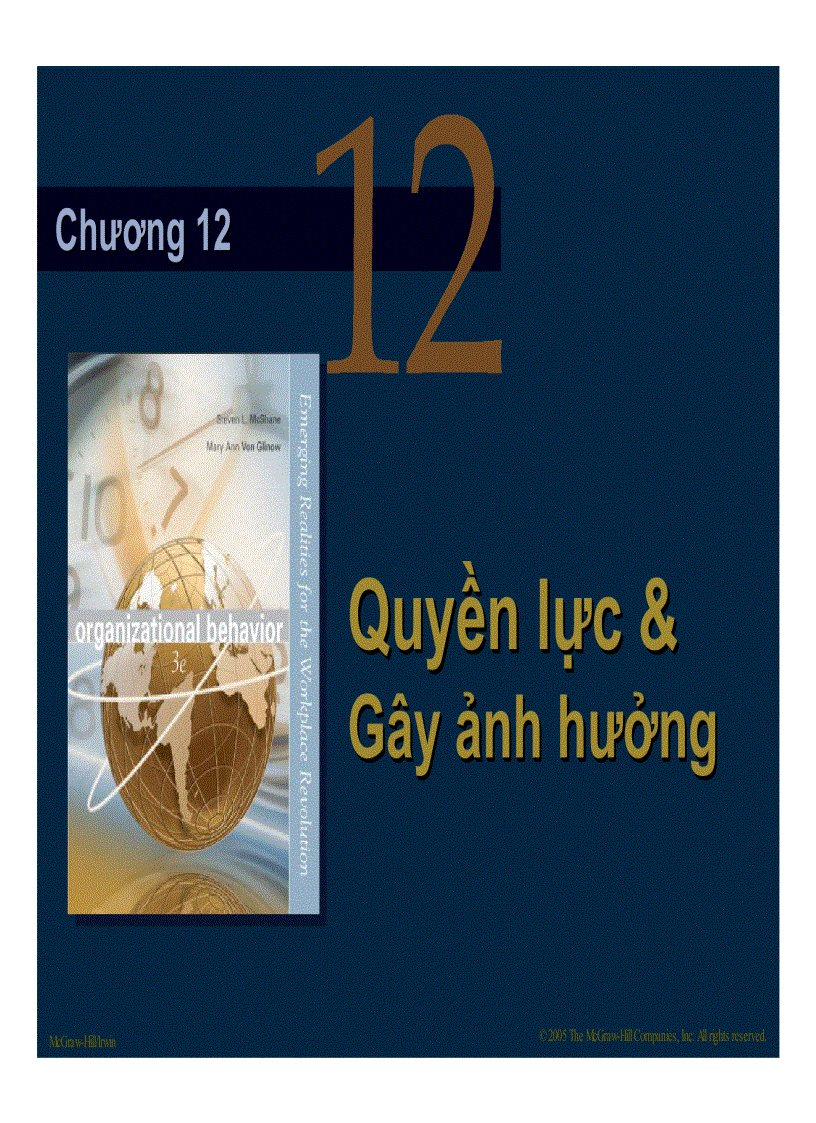 Quyên lực và gây ảnh hưởng