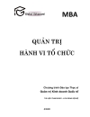 Quản trị hành vi tổ chức