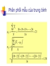 Phân phối mẫu