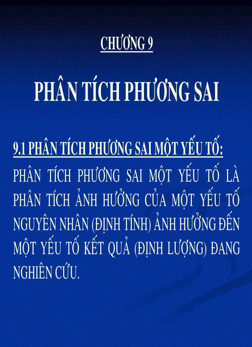 Phân tích phương sai