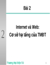 Internet và Web Cơ sở hạ tầng của TMĐT