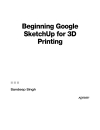 Beginning Google SketchUp for 3D Printing