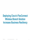 ArchitecturingNetwork for Branch Offices with Cisco Wireless