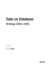 Date on Database Writings 2000 2006