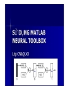 Sử dụng matlab neural toolbox