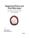 Beginning iPhone and iPad Web Apps Scripting with HTML5 CSS3 and JavaScript