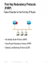 Highly AvailableWide Area NetworkDesign