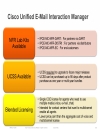 Design of Multichannel Contact Center with Unified E Mail and Web Interaction Manager