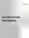 Deploying Cisco Unity Connection Unified Messaging or Single Inbox Messaging with On Premise or Cloud Applications