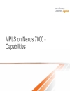 Data Center deployments with MPLS on NX OS Nexus 7000