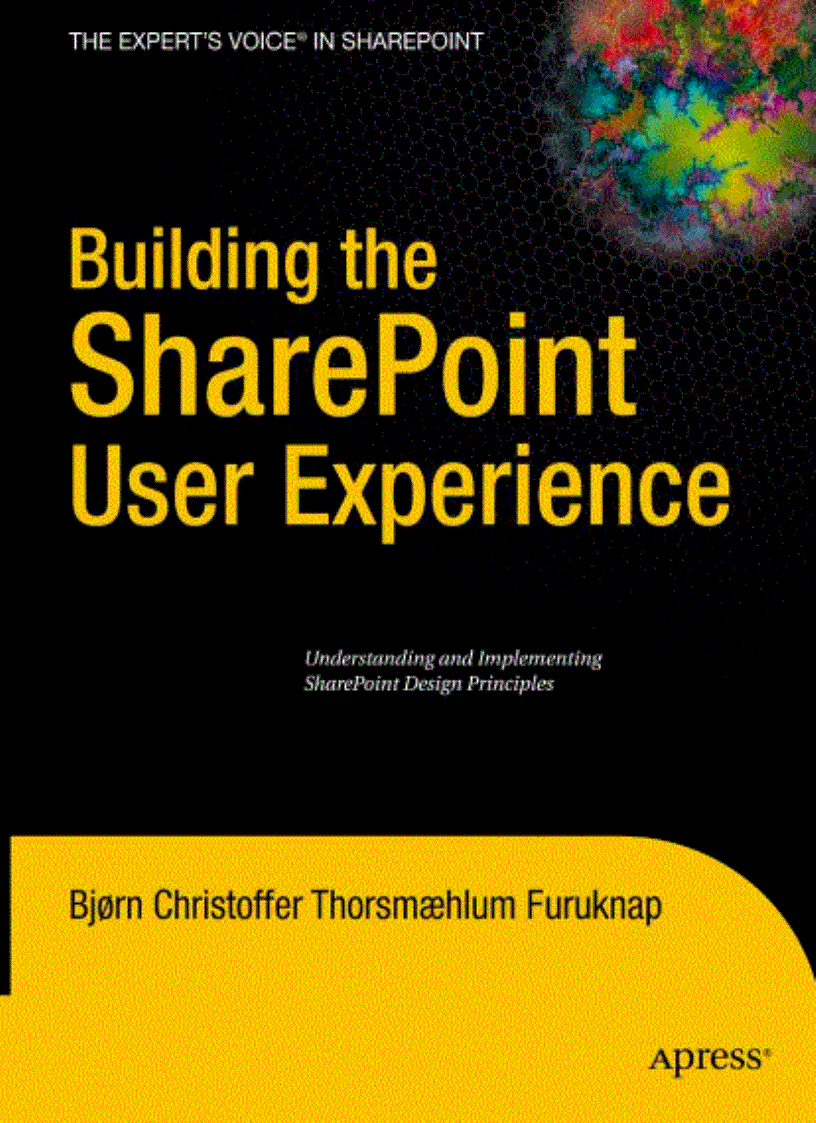 Building the SharePoint User Experience