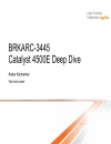 BRKARC 3445 Catalyst 4500EDeep Dive