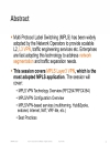 Deploying IP MPLS VPNs