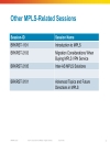 Deploying IP MPLS VPNs