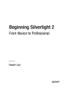 Beginning Silverlight 2 From Novice to Professional