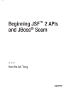 Beginning JSF 2 APIs and JBoss Seam