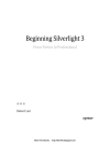 Beginning Silverlight 3