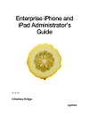 Enterprise iPhone and iPad Administrator s Guide