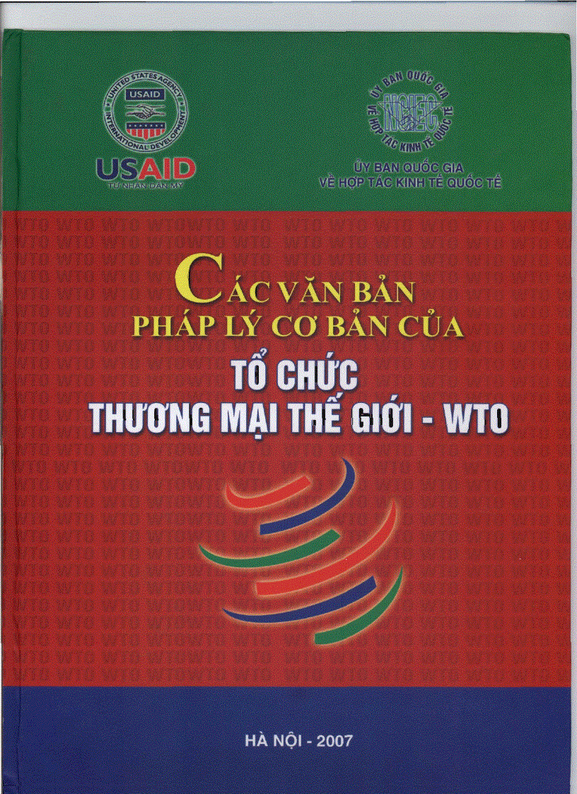 Các vấn đề pháp lý cơ bản của WTO