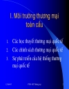 Tài chính tiền tệ quốc tế