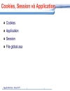 Cookies Session và Application