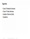 Cisco IT Infrastructure Support for Video