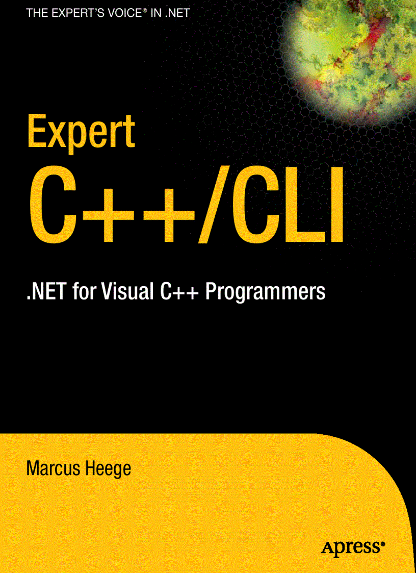 Expert C CLI NET for Visual C Programmers