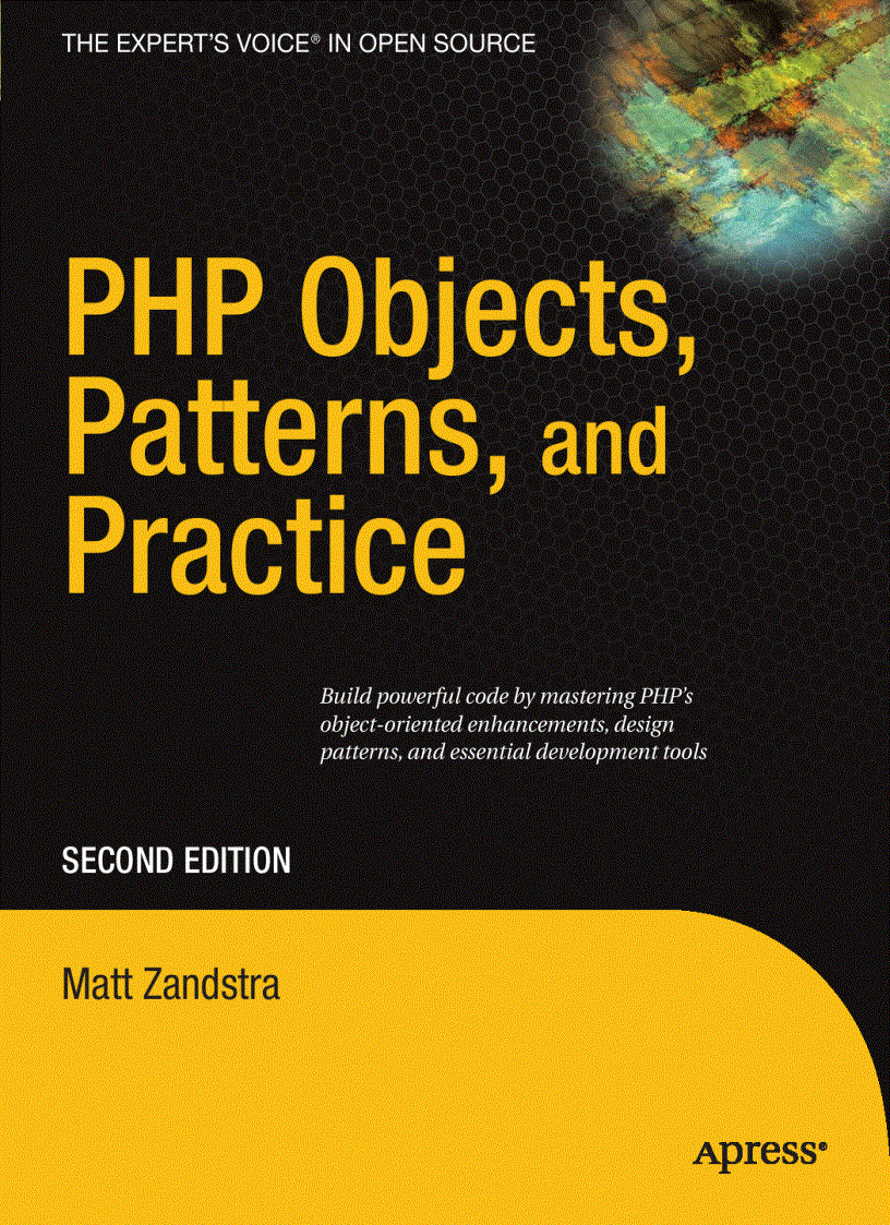 PHP Objects Patterns and Practice