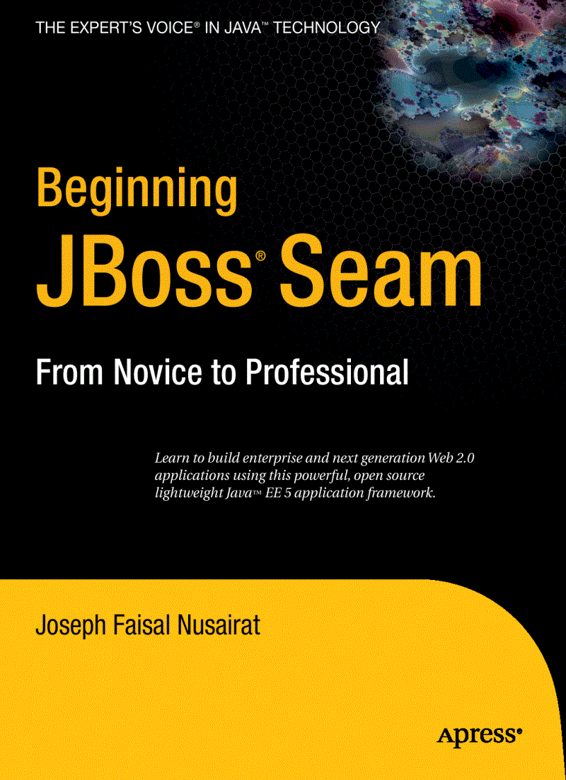 Beginning JBoss Seam From Novice to Professional