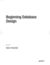 Beginning Database Design From Novice to Professional