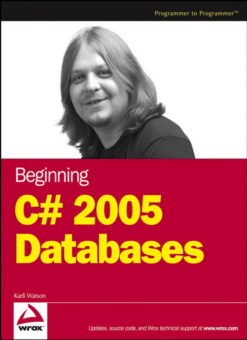 Beginning C Sharp 2005 Databases