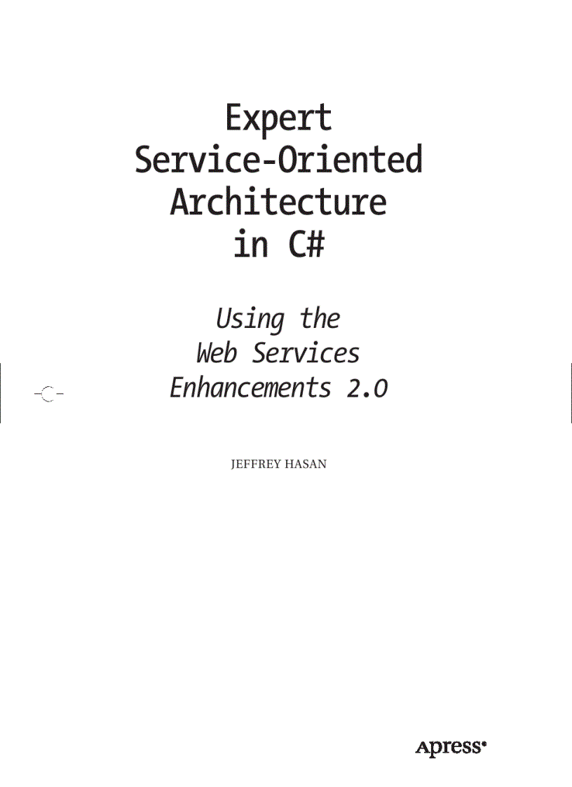 Expert Service Oriented Architecture in C