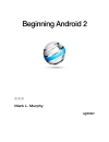 Beginning Android 2