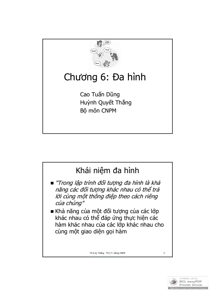 Đa hình