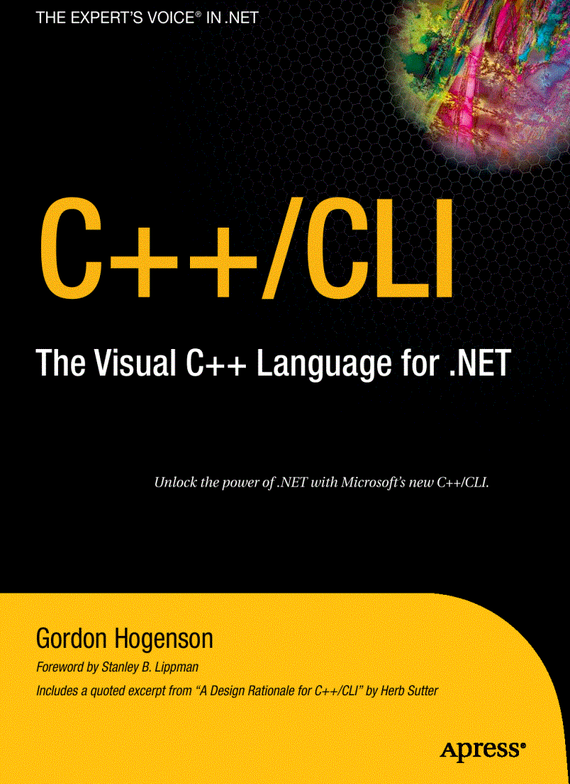 C CLI The Visual C Language for NET